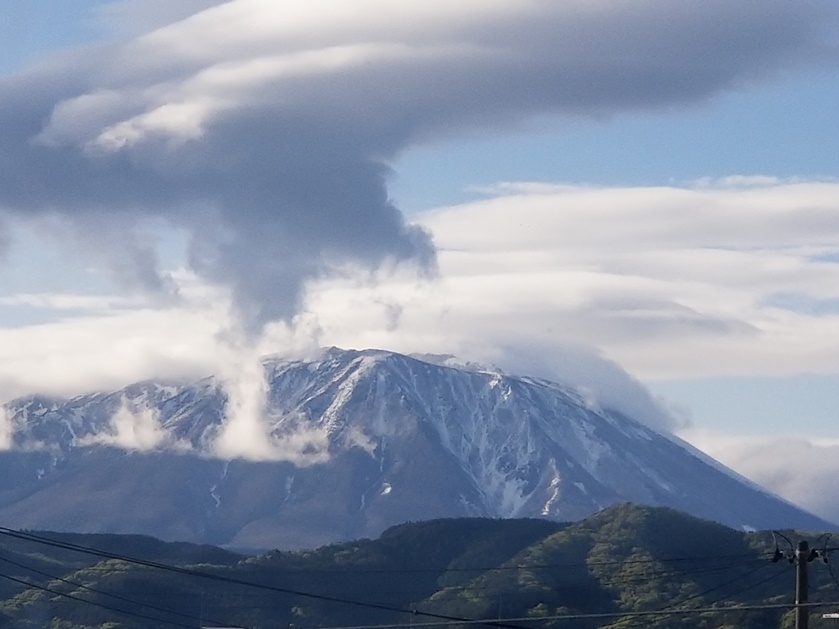 5-８今日の岩手山の画像