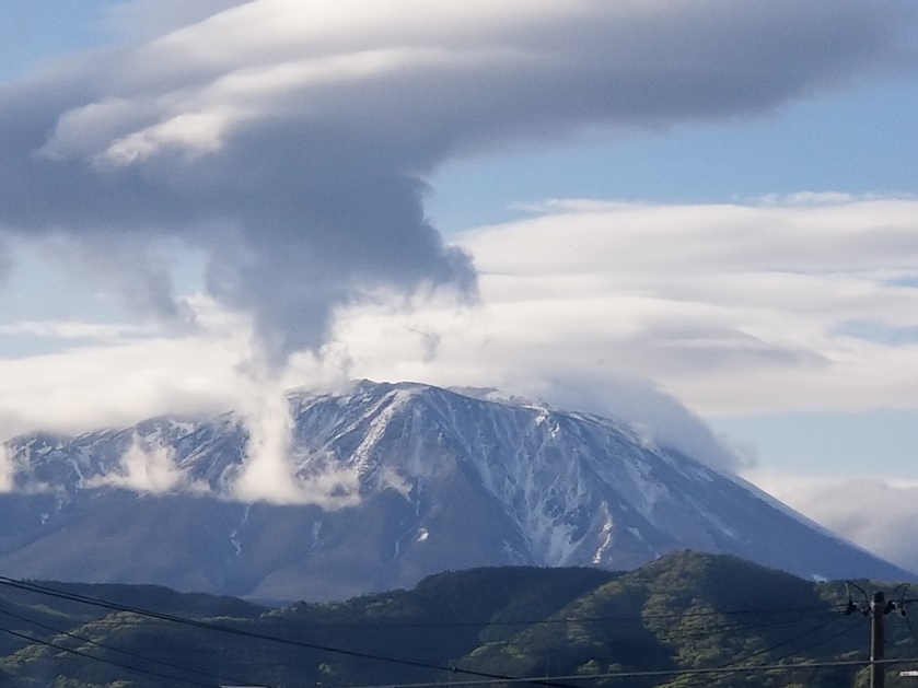 5-８今日の岩手山