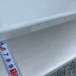 美しく頼もしい窓の窓下水切りの画像
