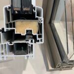 高断熱サッシ断面の画像