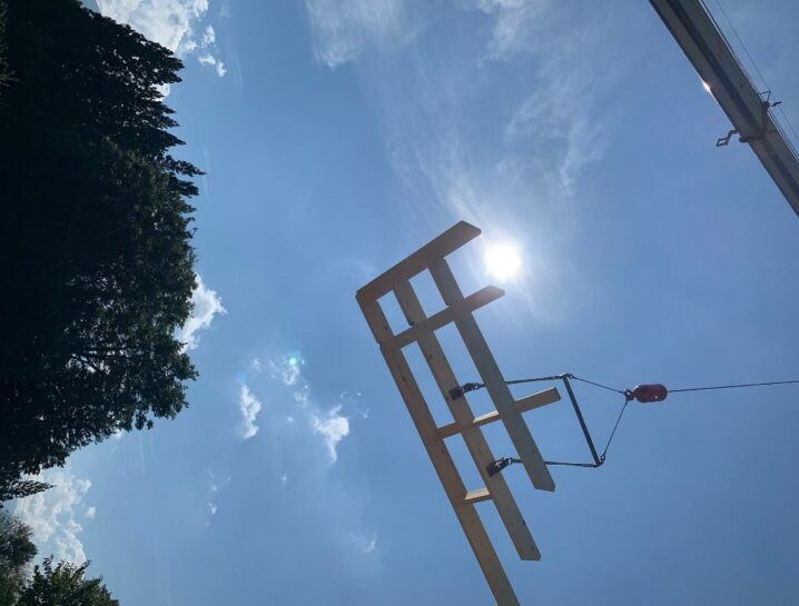 岩手県八幡平市高断熱住宅上棟 (2)の画像