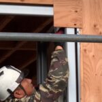 高断熱サッシ建付け調整の画像