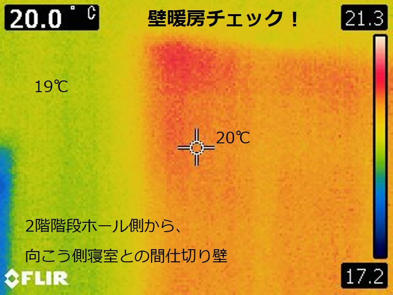 壁暖房チェックの画像