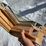 アメリカのアルミクラッド木製サッシの画像