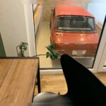 ビルトインガレージに愛車の画像