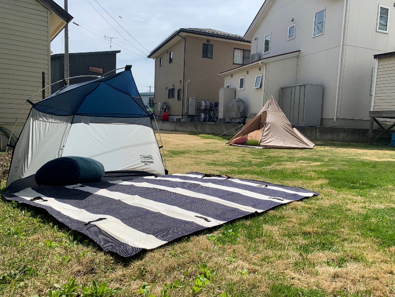住宅フェア:裏庭の秘密基地コーナーの画像