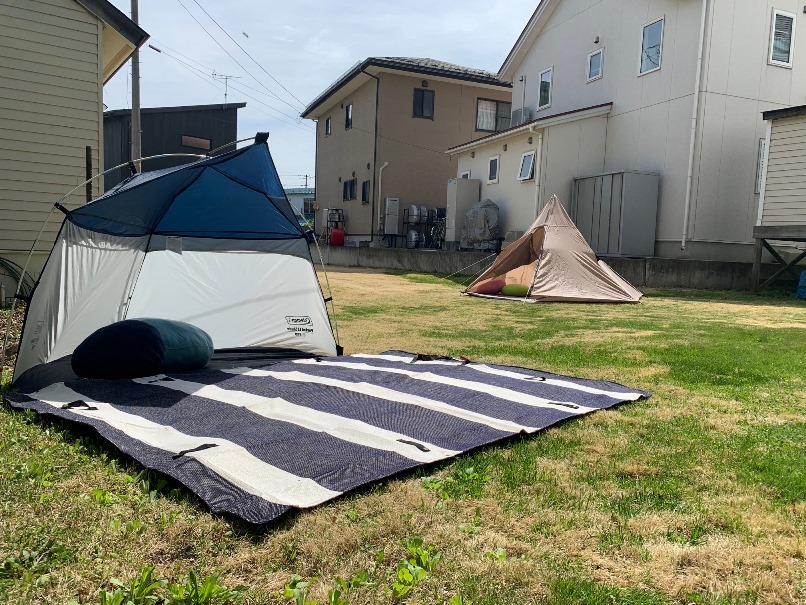 住宅フェア：裏庭の秘密基地コーナー