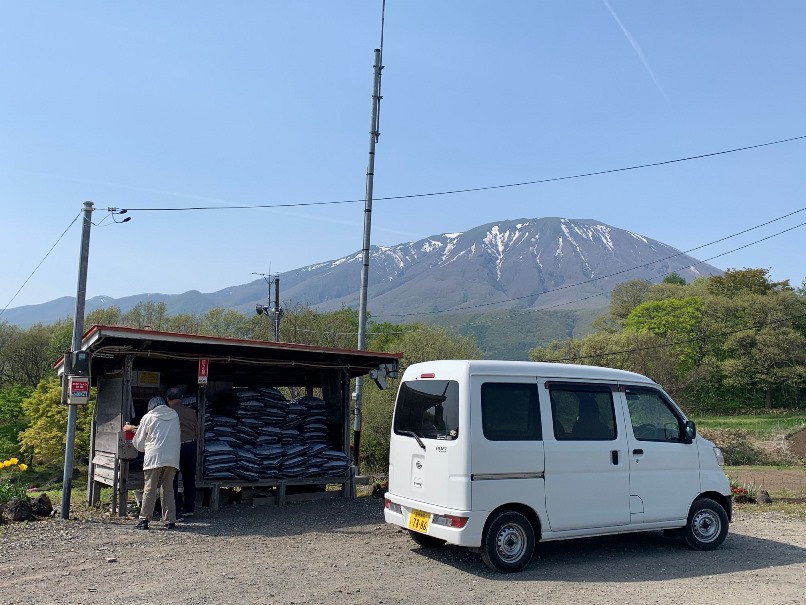 岩手の住宅屋のGW：無人直売所の画像