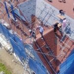 岩手県滝沢市三角ドーマーのある家の画像