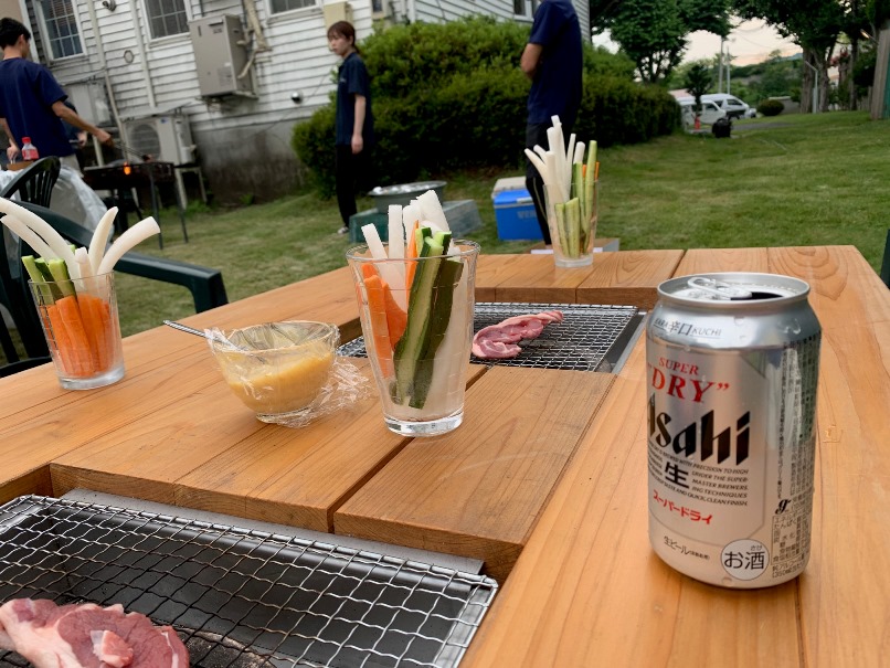 裏庭BBQ(1)の画像