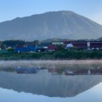 6月20日4時半岩手山の画像