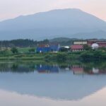 岩手県滝沢市高断熱の注文住宅工事中の画像