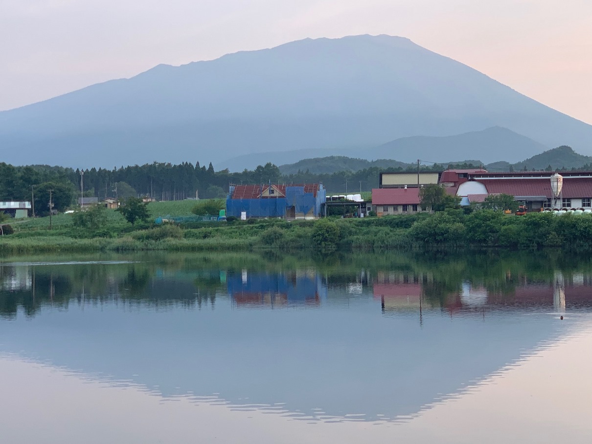 岩手県滝沢市高断熱の注文住宅工事中の画像