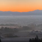 11月16日岩手県滝沢盛岡：日の出前の彩の画像