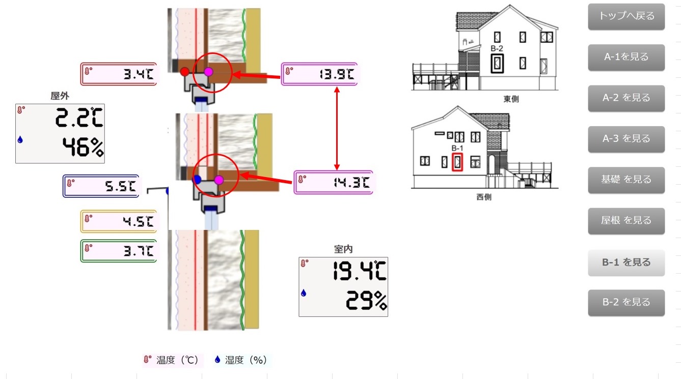 初期の窓周囲熱橋対策の画像