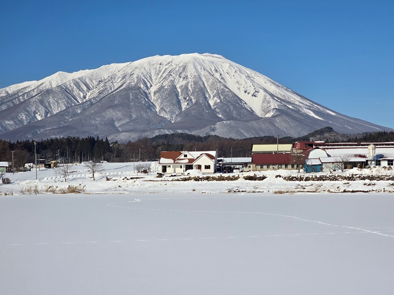 今日の岩手山の画像