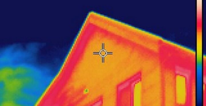 岩手県滝沢市住宅展示場外壁温度-15.1℃の画像