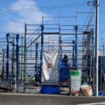 岩手県矢巾町で高気密高断熱住宅をフレーミングの画像