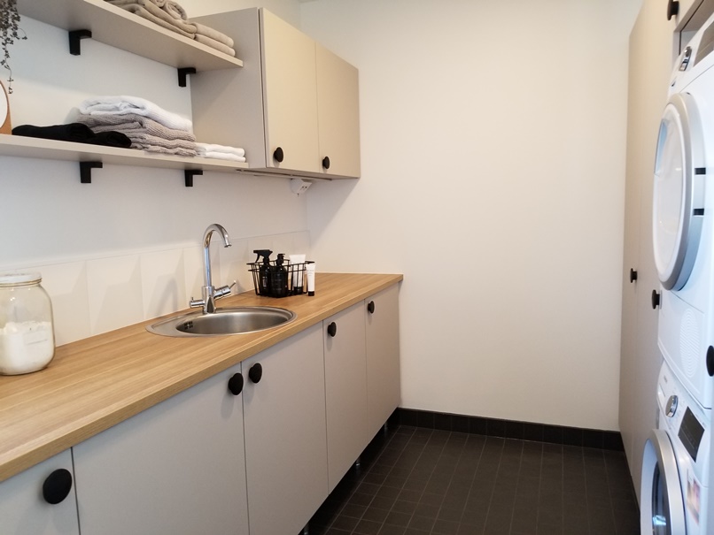 北欧の住宅展示場15 (7)ランドリールームの画像