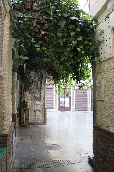 南欧の路地(10)の画像