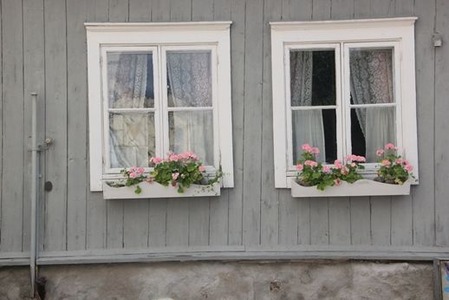 北欧住宅の窓際９の画像