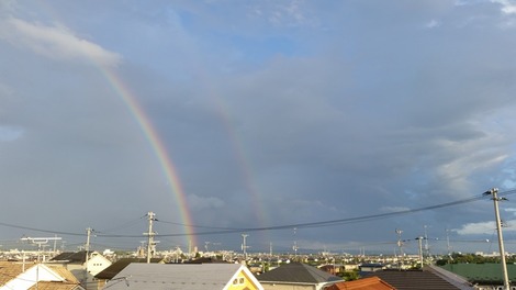 岩手の虹の画像