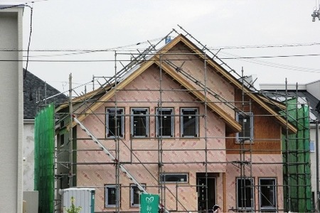 フレーミング住宅③の画像