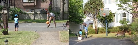 バスケな風景の画像
