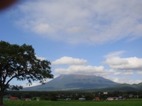 今朝の岩手山の画像