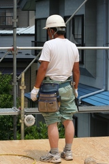しゅんちゃんの後ろ姿の画像