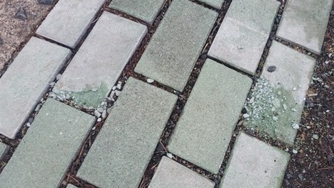 融雪剤による劣化の画像