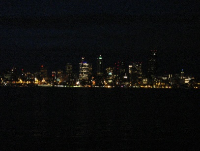 シアトルの夜景