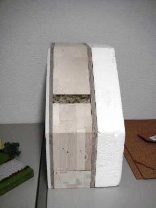 北欧住宅展示場の断熱構造の画像