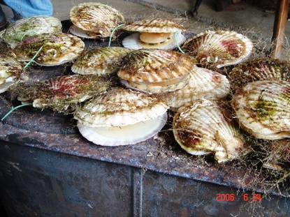 ホタテ焼きの画像