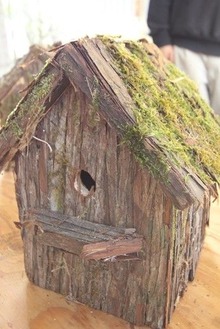 野鳥の巣箱1の画像