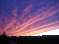 夕焼けの画像