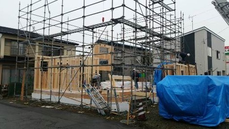 フレーミング住宅(5)の画像