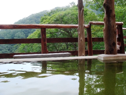 露天風呂の画像