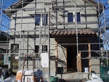 住宅現場の画像