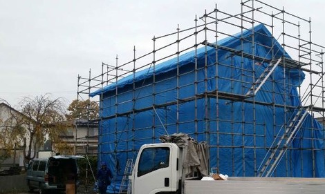 フレーミング住宅の画像