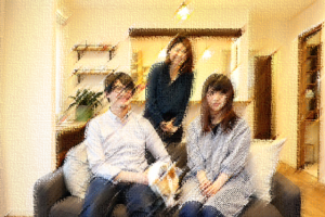 記念撮影の画像