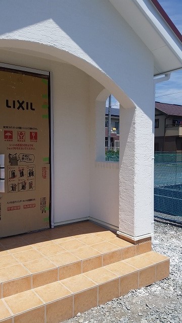 紫波町Ｒ下がり壁の綺麗な家の画像