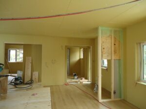 趣のある平屋の家の画像