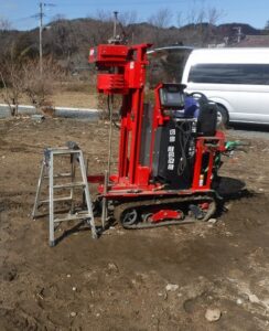 家を建てる上での大事な作業地盤調査とはの画像