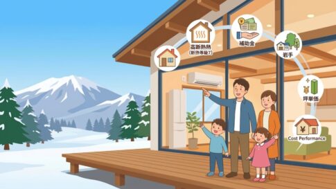 岩手で注文住宅を建てる際のハウスメーカー選びの画像