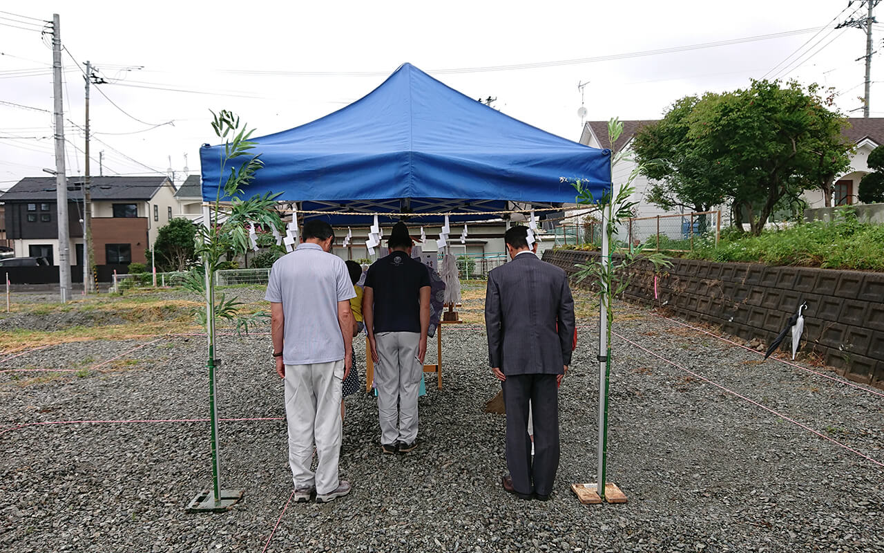 地鎮祭｜岩手県で安心安全の工法で行う注文住宅を実現するなら大共ホームの画像
