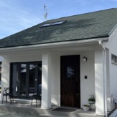 愛猫ファーストな大屋根の家 外観｜滝沢市注文住宅大共ホームの画像
