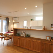 高松S様邸ダイニングキッチン｜岩手県で高断熱高気密注文住宅を考えるなら大共ホームの画像
