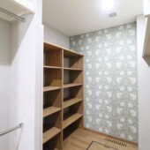 クロスを使ったWIC|岩手県で高断熱高気密注文住宅を考えるなら大共ホームの画像
