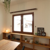 ダイニング本収納 盛岡市で平屋をお考えの方は高断熱高気密注文住宅の大共ホームの画像